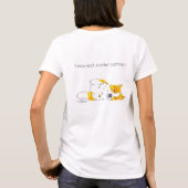 エスプレッソのコーギーのティー Tシャツ (裏面)