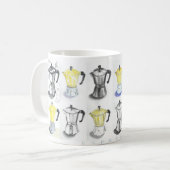 エスプレッソのコーヒー・マグ コーヒーマグカップ (正面左)