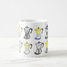 エスプレッソのコーヒー・マグ