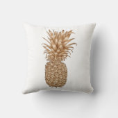 エスプレッソのパイナップル クッション (裏面)