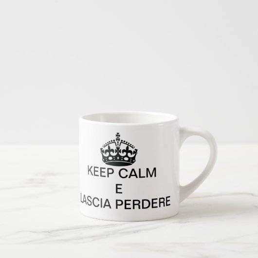 エスプレッソのマグ、エスプレッソのコップ、コーヒー・マグは、平静を保ちます エスプレッソカップ (右)