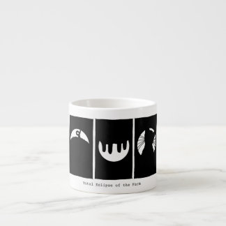 エスプレッソのマグ:  農場の皆既食 エスプレッソカップ