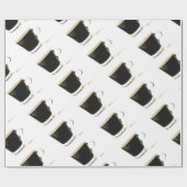 エスプレッソの天国の包装紙 ラッピングペーパー (フラット)