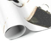 エスプレッソの天国の包装紙 ラッピングペーパー (ロールコーナー)