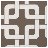 エスプレッソのMiaパターン ファブリック (クローズアップ)