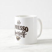 エスプレッソをあなたらしく コーヒーマグカップ (正面右)