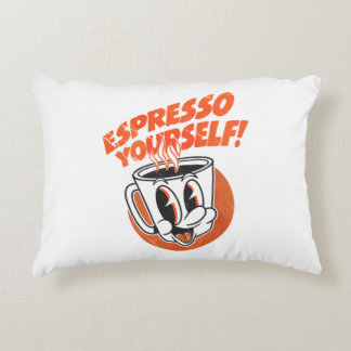 エスプレッソを愛するあなたへ 面白いコーヒー愛好家 ピロー