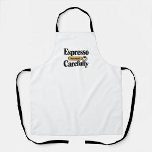 エスプレッソを楽しむあなたへ 珍しいコーヒー+パーソ エプロン