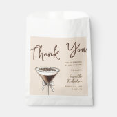 エスプレッソカクテルブラウン30歳の誕生日に感謝 フェイバーバッグ (正面)