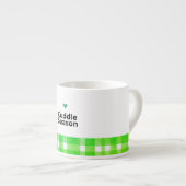 エスプレッソカドルシーズンマグinグリーン エスプレッソカップ (正面右)