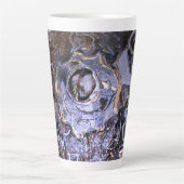 エスプレッソコーヒーカプチーノメタリックルック カフェラテマグ (正面)