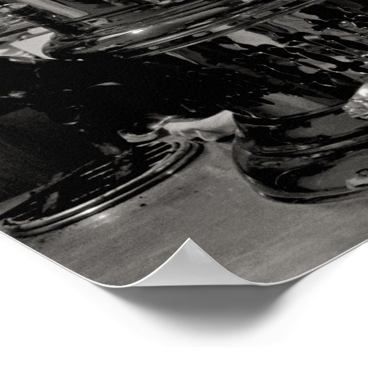 エスプレッソコーヒーショップ, 1942.ヴィンテージ写真 ポスター (角)