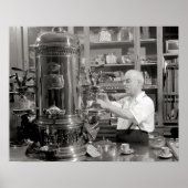 エスプレッソコーヒーショップ, 1942.ヴィンテージ写真 ポスター (正面)