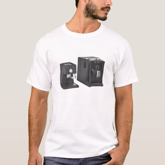 エスプレッソコーヒーマシン Tシャツ (正面)