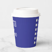 エスプレッソコーヒー カスタマイズ可能 紙コップ (左)