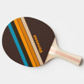 エスプレッソストライプのドリフト 卓球ラケット (横)
