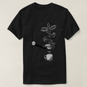 エスプレッソバリスタコーヒー Tシャツ (デザイン正面)