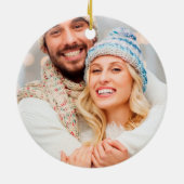 エスプレッソパーソナライズされたマルティーニオーナメント セラミックオーナメント (裏面)