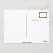 エスプレッソビーンズヴィンテージグラインダー ポストカード (裏面)