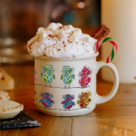 エスプレッソマお洒落グ((Birds 01) エスプレッソカップ