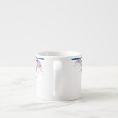 エスプレッソマグの'フェスティバル明るい赤紫色' エスプレッソカップ (裏面)