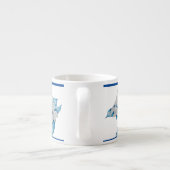 エスプレッソマグカップに咲くハナミズキ エスプレッソカップ (裏面)