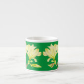 エスプレッソマグカップに黄色のマグノリアス エスプレッソカップ (正面)