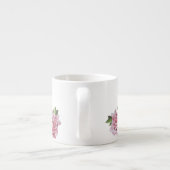 エスプレッソマグカップの彫刻バラ エスプレッソカップ (裏面)