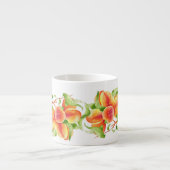 エスプレッソマグカップの「ピーチパラダイス」 エスプレッソカップ (正面)
