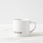 エスプレッソマグカップ付き/レターパンケーキデザイン エスプレッソカップ (右)