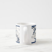 エスプレッソマグカップ：ウィリアム・モリス：ウォーフラワー エスプレッソカップ (裏面)