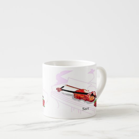 エスプレッソマグカップ:音楽の喜び エスプレッソカップ (正面右)