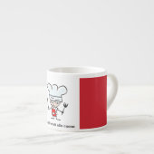 エスプレッソマグギフト – 調理師に賛辞 エスプレッソカップ (正面右)