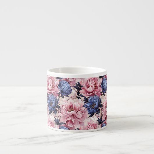 エスプレッソマグフローラプリント エスプレッソカップ (正面)