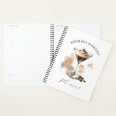 エスプレッソマティーニお願い キュートなカクテルテーマで プランナー手帳 (ディスプレー)