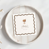 エスプレッソマティーニコーヒーウェーブ ブライズシャワー パーティー スタンダードカクテルナプキン