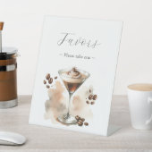 エスプレッソマティーニパーティーフェイバーズサイン 台座サイン (インサイチュ)