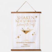 エスプレッソマティーニ独身最後の夜会 吊り下げ型タペストリー (正面)