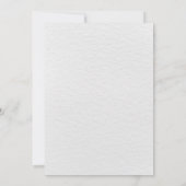 エスプレッソマティーニ ちょっぴり年上 50歳誕生日パーティー 招待状 (裏面)