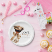 エスプレッソマティーニ ラブ イズ ブリュイング ブライズシャワー ペーパープレート (パーティー)