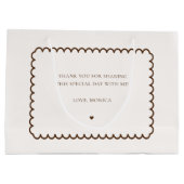 エスプレッソマティーニ ラブ イズ ブリューピング  ブライズシャワー ラージペーパーバッグ (裏面)