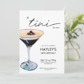 エスプレッソマティーニ 誕生日 招待状 (スタンド正面)