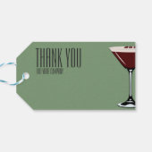 エスプレッソマルティニカクテルパーティーパビリオンラベル ギフトタグ (裏面横)