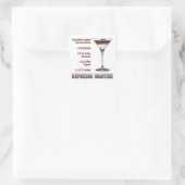 エスプレッソマルティニカクテルレシピアート スクエアシール (バッグ)