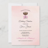 エスプレッソマルティニカクテル誕生日 招待状 (正面)