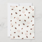 エスプレッソマルティニプロセッコ婚約パーティ 招待状 (裏面)