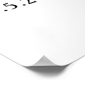 エスプレッソマルティーニウェルカムブライダルシャワー ポスター (角)