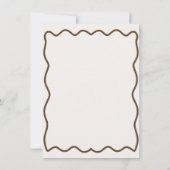 エスプレッソマルティーニカクテルクリスマスホリデーパーティー 招待状 (裏面)