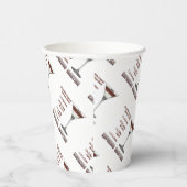 エスプレッソマルティーニカクテルレシピアート 紙コップ (右)