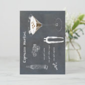 エスプレッソマルティーニカクテル 招待状 (スタンド正面)